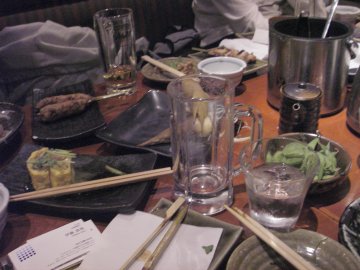 懇親会